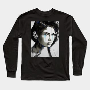 Restless blue Long Sleeve T-Shirt